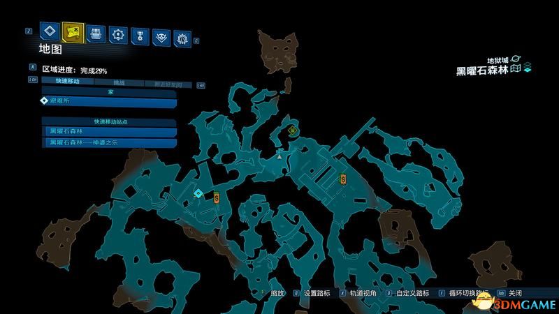 《无主之地3》全挑战全收集100%区域地图攻略 红宝箱提丰日志伊瑞德文字小吵闹收集