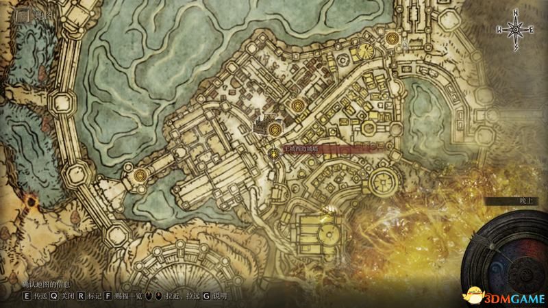 《艾尔登法环》王城罗德尔攻略地图指引 王城下水道走法攻略