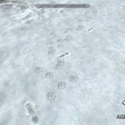 【ARROW&KNEE MOD TEAM™】狩猎党必备！真实性mod【Footprints】足迹（雪地脚印） v1.00 汉化