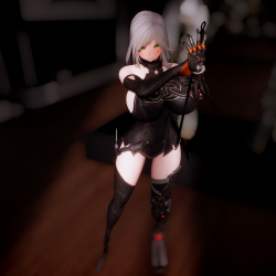 尼尔转生盖尔套装~Nier gayle 3ba body