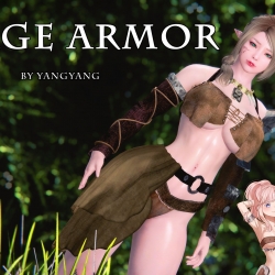 野蛮人套装~CBBE Savage Armor